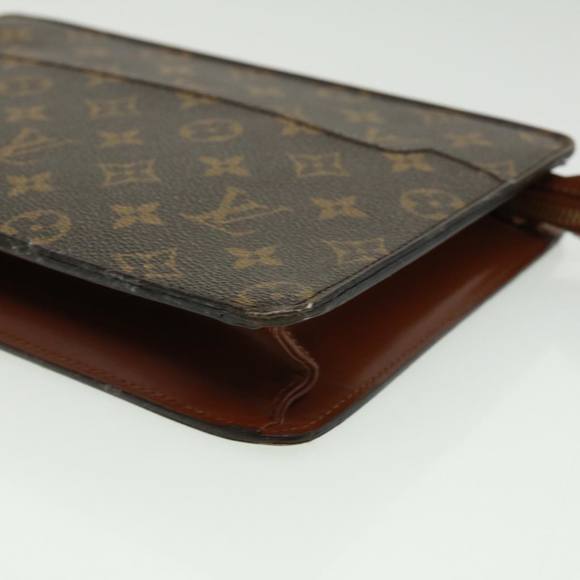 LOUIS VUITTON Monogram Pochette Homme Clutch Bag M51795 LV Auth jk2687 - Picture 7 of 16